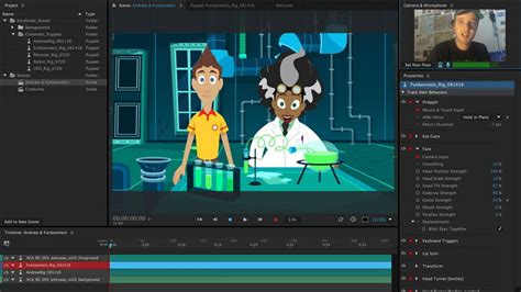 Adobe Character Animator 2022 V225053 โปรแกรมสร้างอนิเมชั่น ฟรี