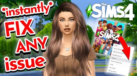 Sims 4 Update Broke Your Game 😱 2 Easy Ways To Fix Your Sims 4 2021