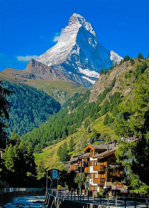 The Matterhorn Zermatt Switzerland Beautiful Landscapes Places In
