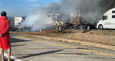 At Least 6 Killed In Fiery Crashes On Missouri Interstate Involving