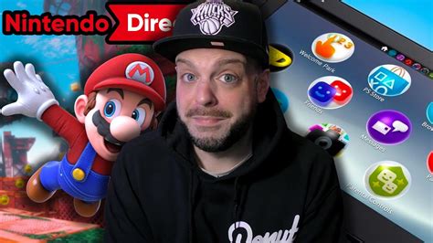 Nintendo Talks New Super Mario Game Direct Ps5 Handheld Leaked Youtube