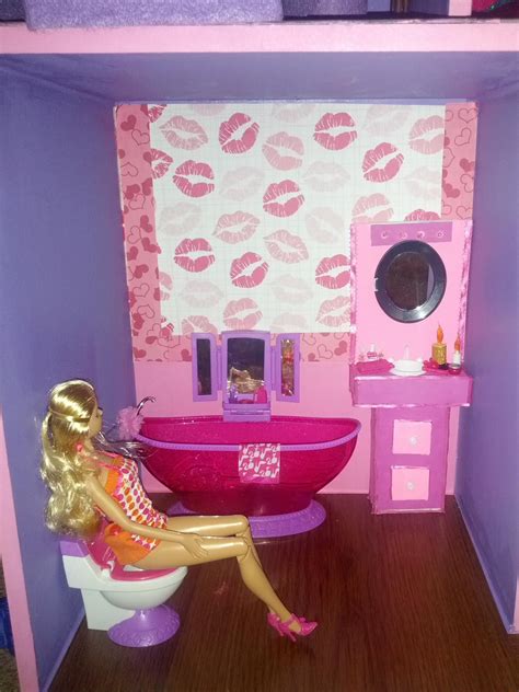 Shop for barbie products in. Barbie bathroom made by me!Monica's Barbie House done Dec ...