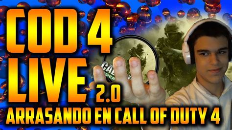 Arrasando En Cod4 Live 20 Alphasniper97 Youtube