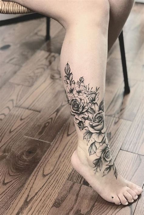 155 Eye Catching Calf Tattoo Ideas To Flaunt Your Lower Leg Wild Tattoo Art Wrap Around
