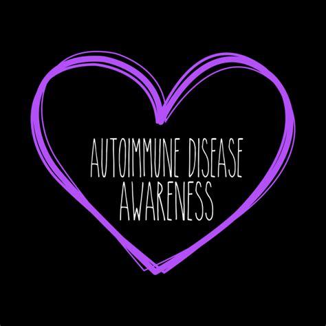 Autoimmune Disease Awareness Heart Support Autoimmune Disease Pin