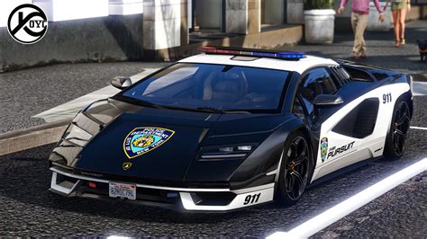 Paid Oyc High Quality Police Car Ordinary Lamborghini Lpi 800 4