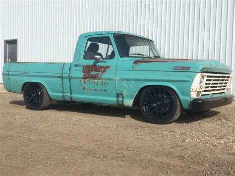 1967 Ford F100 46l Swap From 03 Crown Vic Classic Ford Trucks Ford