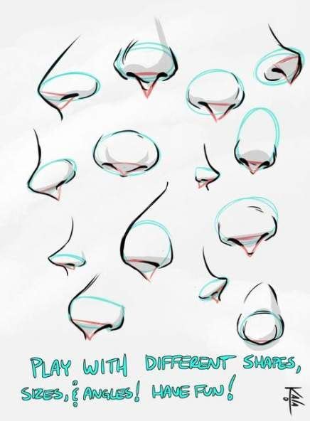 Drawing Reference Nose 19 New Ideas Drawing Nose Drawing Art