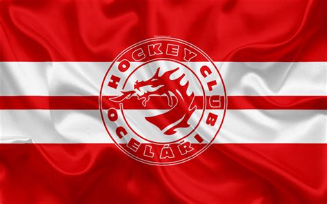 Download Wallpapers Trinec Hc 4k Czech Hockey Club Emblem Logo