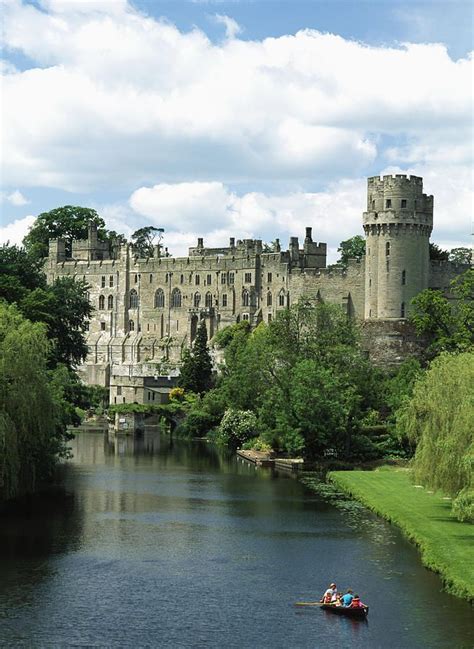 Warwick Castle Is A Medieval Castle Developed From An Original Built By