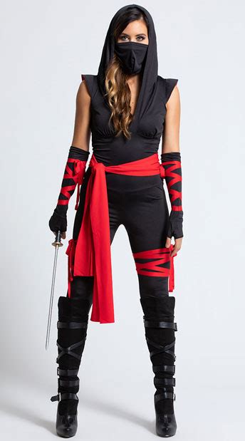 Buy Ninja Girl Costume In Stock