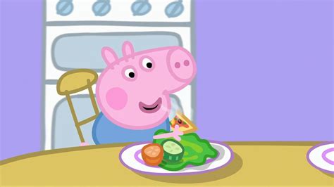 Peppa Pig Season 1 Episode 34 Lunch Youtube