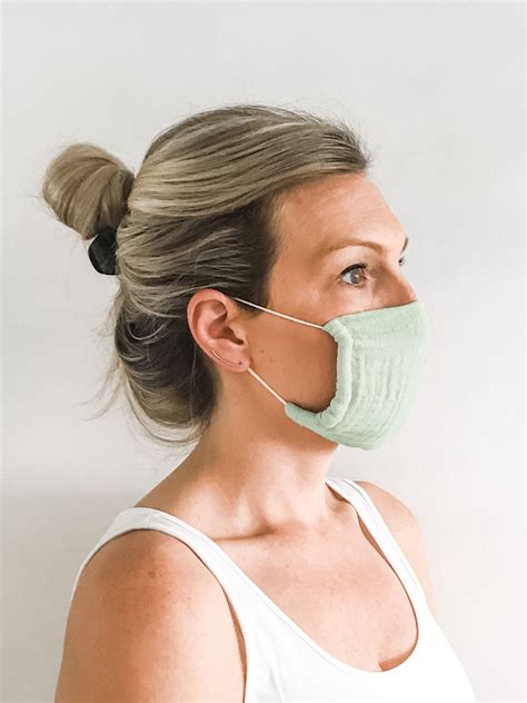 Organic Cotton Face Mask — Borrowed Blu In 2021 Fashion Face Mask