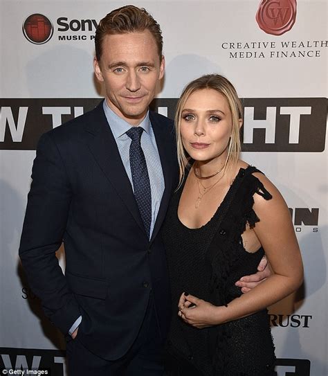 Making this clarification, it is sure to say . Elizabeth Olsen and Tom Hiddleston at I Saw The Light film ...