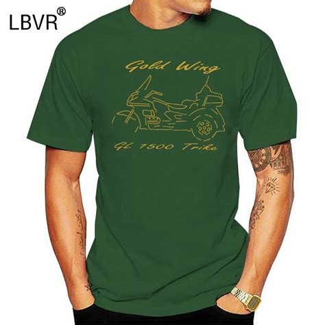 Summer Print T Shirt Men Japan Motorcycle Goldwing 1500 Trike Graphic