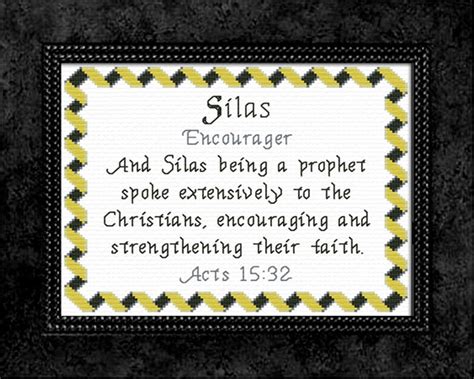 Get directions, reviews and information for silas lacey in new braunfels, tx. Pin on Name Blessings - Personalized Names to Cross Stitch