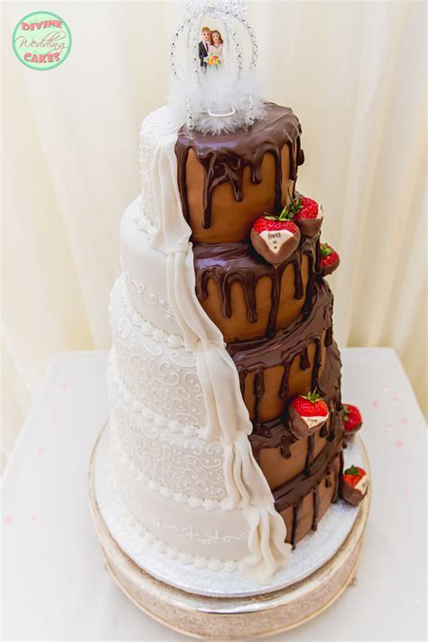 Chocolate Wedding Cakes Wedding Cakes In Devon And Cornwall Divine