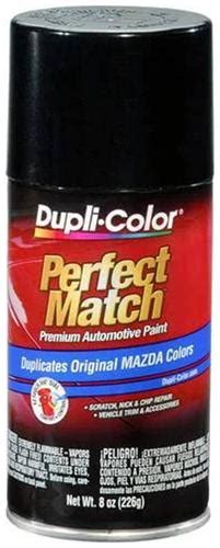 Dupli Color Perfect Match 8 Ounce Black Mica Touch Up Paint Ebmz11597