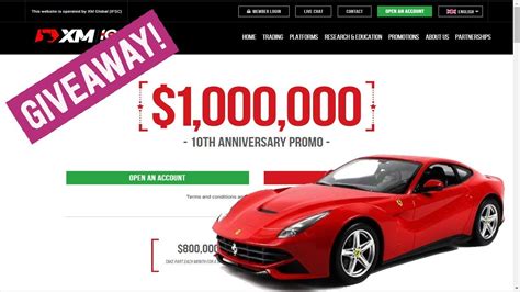 1 Million Dollar With Luxury Car Xm 10 Years Anniversary Giveaway Youtube