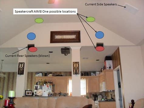 Ceiling speakers make a great addition to a home theater, particularly if you're looking for a more immersive sound experience. Surround speakers on vaulted ceiling? - AVS Forum ...