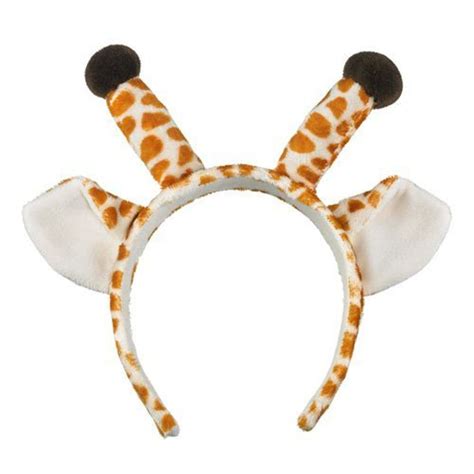 Giraffe Ears And Horns Headband Costume Hat Clothing