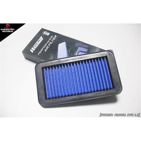 Perodua myvi replacement air filters. WORKS ENGINEERING AIR FILTER DROP IN FOR PERODUA MYVI 1.0 ...