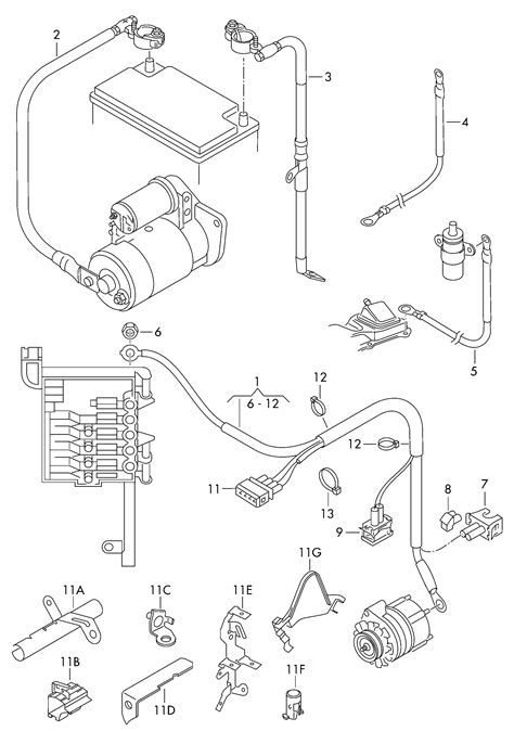 Audi Tt Tts Coupe Ro 1999 2002 Allradkupplung Wiring Set For Battery Wiring Set For