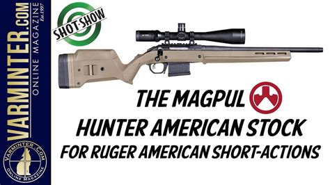 The New Magpul Hunter American Stock For Ruger American Short Action Rifles