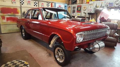 1962 FORD FALCON GASSER STRAIGHT AXLE HOT ROD RAT ROD PROJECT