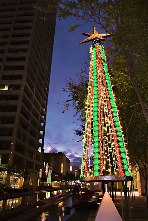 Tree Lightings From Rock Center To The Grove