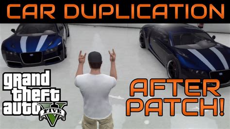 Gta 5 Online Car Duplication Glitch After Patch Gta 5 How To