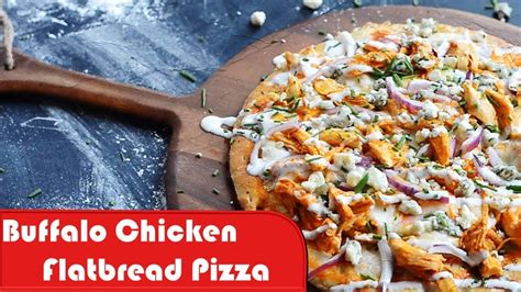 Buffalo Chicken Pizza Recipe Youtube