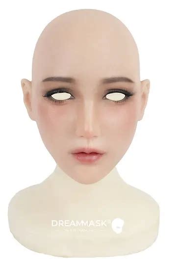 Ching4ssugar Girl Makeup Crossdress Silicone Female Mask Fullhalf Head Transgender Realistic