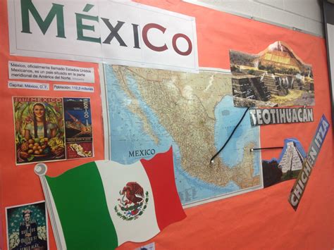 Mexico Bulletin Board Spanish Pinterest Bulletin Board Board And