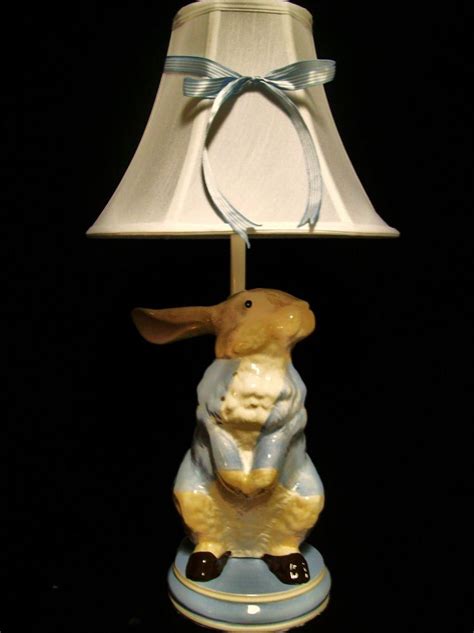 Peter Rabbit Lamp Bunny Lamp Peter Rabbit Beatrix Potter Nursery
