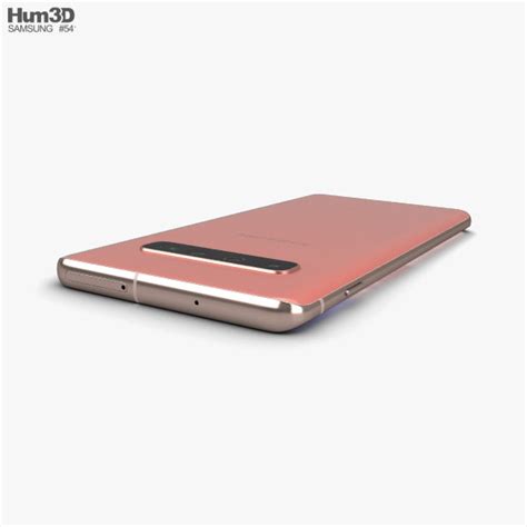 Samsung Galaxy S10 Flamingo Pink 3d 모델 전자 기기 On 3dmodels