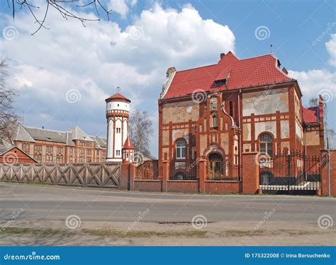 Former Infantry Barracks And A Water Tower On The Territory Of A