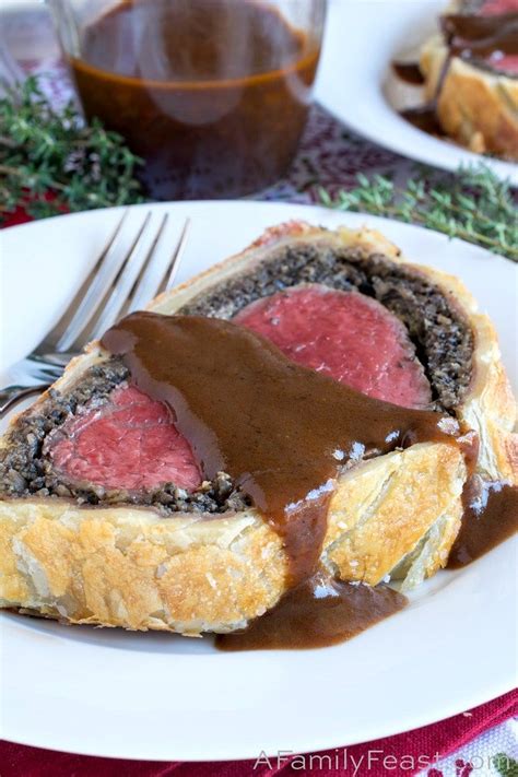 This was delicious and easy. Beef Wellington is the ultimate Christmas Dinner! Tender beef tenderloin wrapped in crispy ...