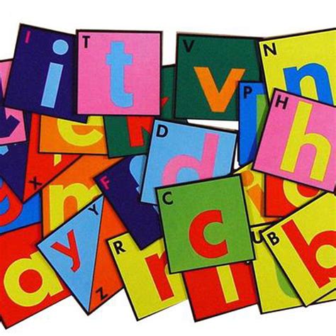 Childrens Alphabet Squares For Early Years And Primary Schools