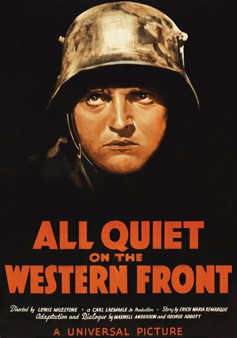 Bernie taupin wrote the lyrics, based on the german world war one. All Quiet on the Western Front | Events | Coral Gables Art ...