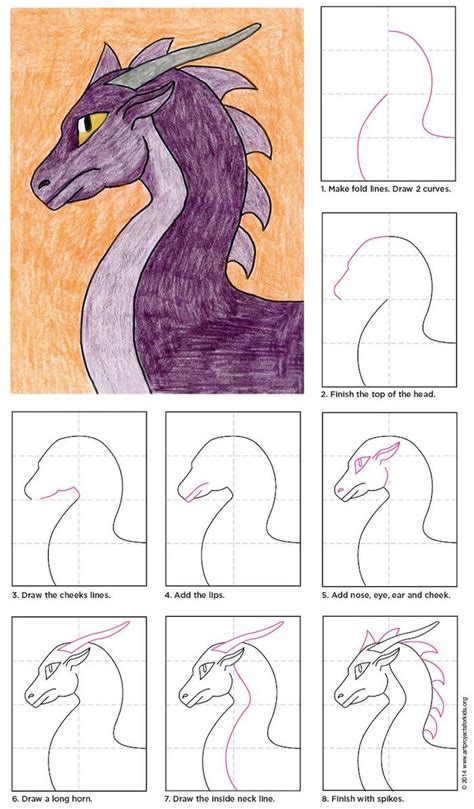 A pencil drawing for the very kind warphammer of his dragon, talon. 1001+ ideas for easy drawings for kids to develop their ...