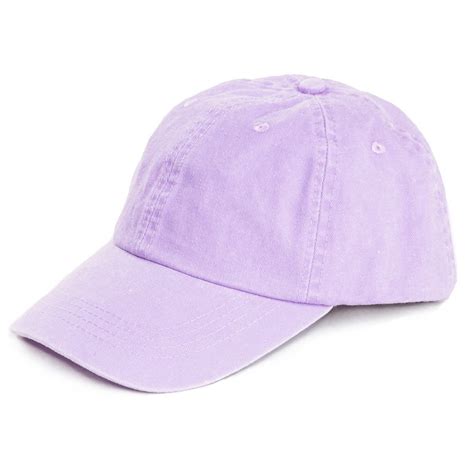 A1587 Ladies Plain Washed Baseball Cap Ssp Hats