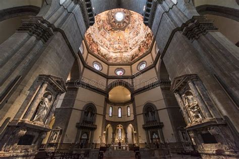 Inside The Cathedral Of Santa Maria Del Fiore Or Cattedrale Di Santa