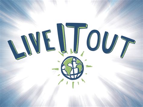 Logo Live It Out By Mike Meulstee On Dribbble
