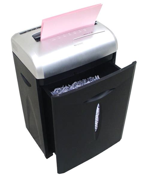 Aurora As1023cd 12 Sheet Paper Shredder With Large 18l Pull Out Waste