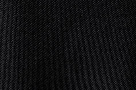 Black Fabric Texture Dark Textile Pattern Background Detail Of Cotton