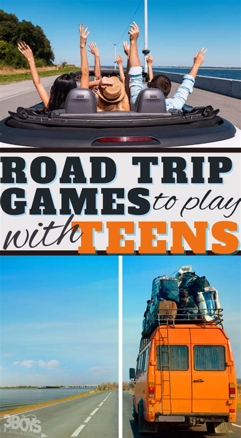 Fun Road Trip Games To Play With Teens