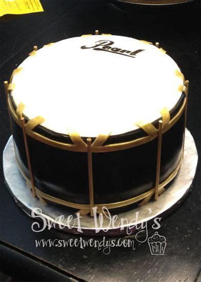 Drum Cake Music Cakes Drum Cake Cake Design