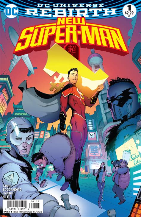New Super Man 1 9 Page Preview And Covers Released By Dc Comics