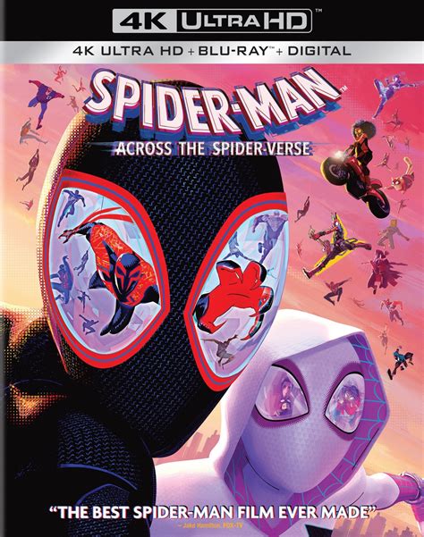 Customer Reviews Spider Man Across The Spider Verse Includes Digital Copy K Ultra HD Blu